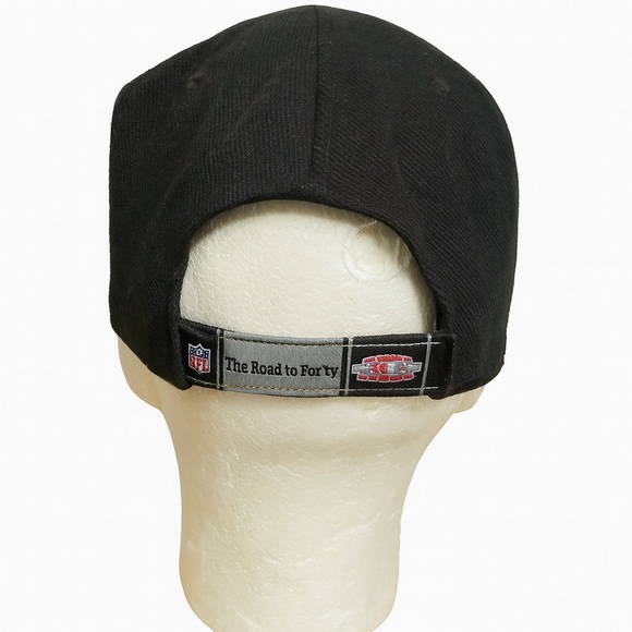 Pittsburgh Steelers Classic Reebok 2005 Conference Champions Hat Velcro NFL - Picture 2 of 3